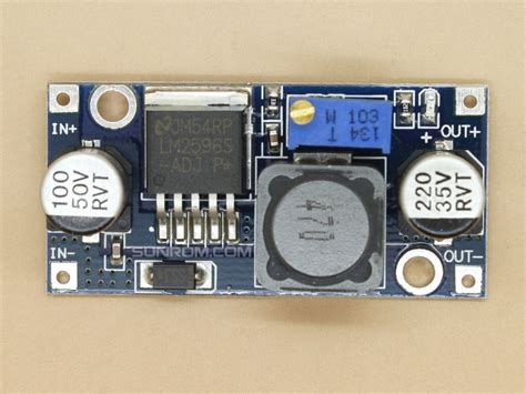 We will show which are the best types of using converters you are providing stable voltage to your circuits with sufficient current which you can use to reliably control motors, in this way you will. DC-DC Step Down 3A - LM2596 4314 : Sunrom Electronics/Technologies