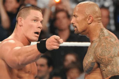 Inside John Cena S Feud With Dwayne The Rock Johnson As Wwe Legend Apologises For Violating