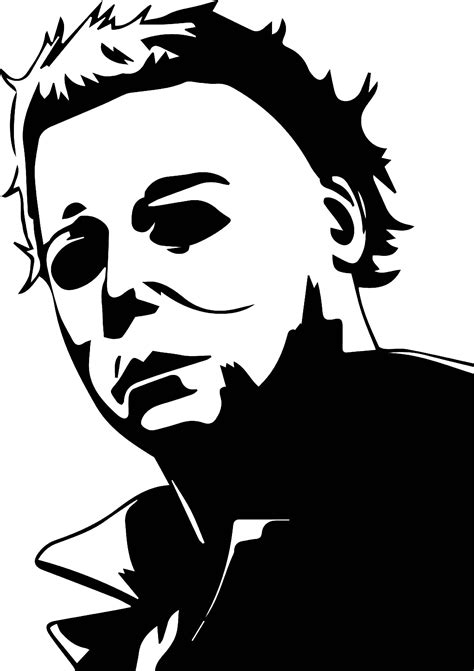 Michael Myers SVG PNG JPEG Etsy Canada Michael Myers Halloween Silhouettes Halloween Stencils