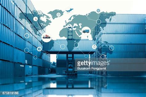 Global Logistics Network Transportation Map Global Logistics