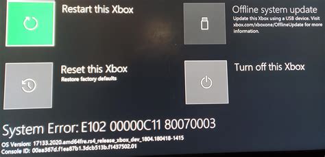 Mut Schließe Produzieren Xbox One X Systemfehler E105 Datum Nachsicht