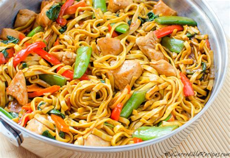 What is the healthiest chinese food to order? Chicken Lo Mein - Homemade Takeout Style!