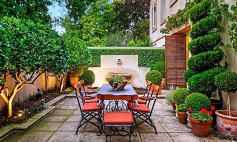 Beautiful Mediterranean Patio Designs Ideas Roundecor Courtyard