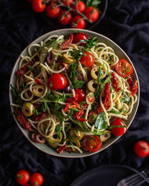 Schneller Und Einfacher Spaghetti Salat Veganstars Net