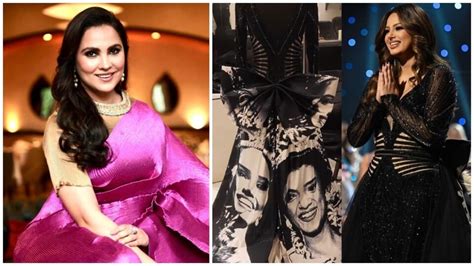 lara dutta reacts to harnaaz sandhu s iconic tribute to her and sushmita sen with her gown at