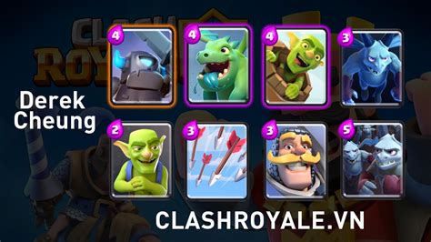 Clash Royale Minions Deck From Coc 1 Player Derek Cheung Youtube
