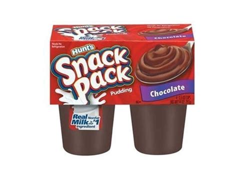 Hunts Pudding Snack Pack Chocolate