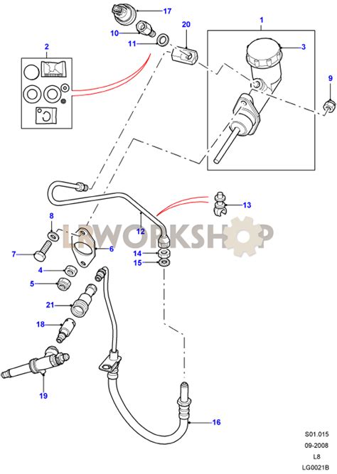 Land Rover Series Clutch Master Cylinder Ph