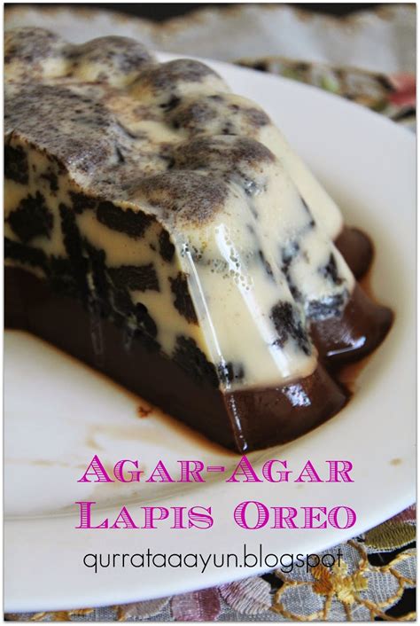 P e s o n a: Life is a Constant Battle: Agar-Agar Lapis Oreo