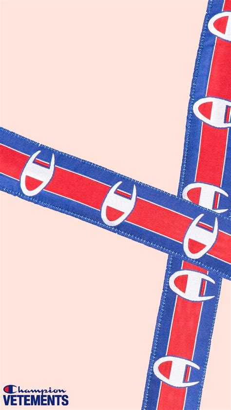 It's high quality and easy to use. Vetements x Champion "Tape" Wallpaper. For the Hypebeasts!