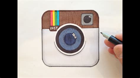 Top 99 Draw Instagram Logo Most Viewed And Downloaded