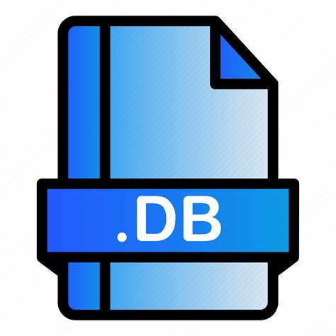 Db Extension File Format Icon Download On Iconfinder