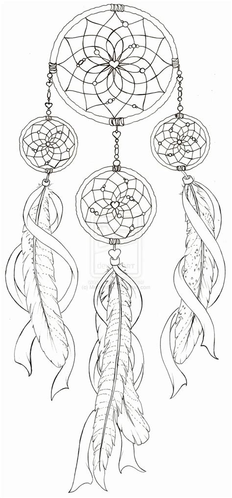 Adult Coloring Dream Catchers Coloring Pages