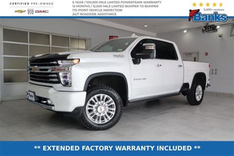 Certified Pre Owned 2021 Chevrolet Silverado 2500 Hd High Country Crew