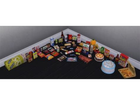 Junk Food The Sims 4 Download Simsdom Sims 4 Sims Sims 4 Cc Folder