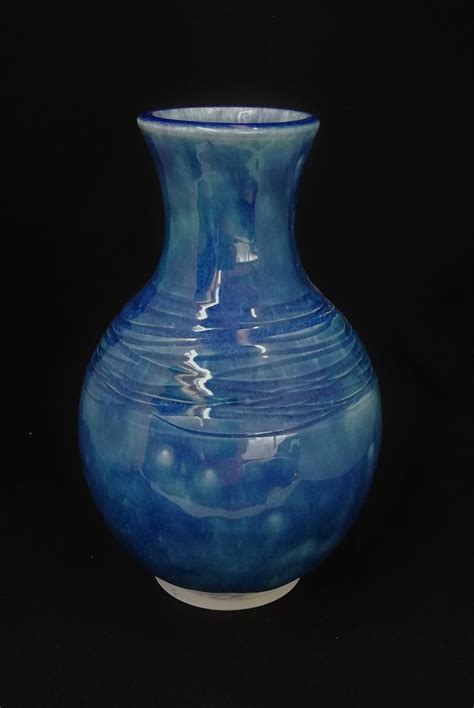 Flower Vase Blue - Etsy