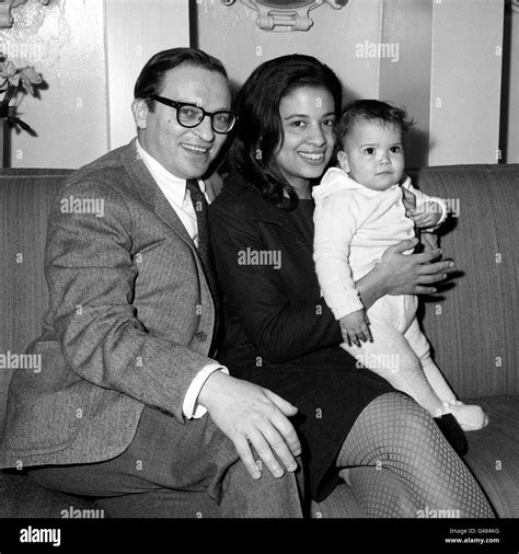 Sidney Lumet The Film Director With His Wife Gail And Their 13 Month