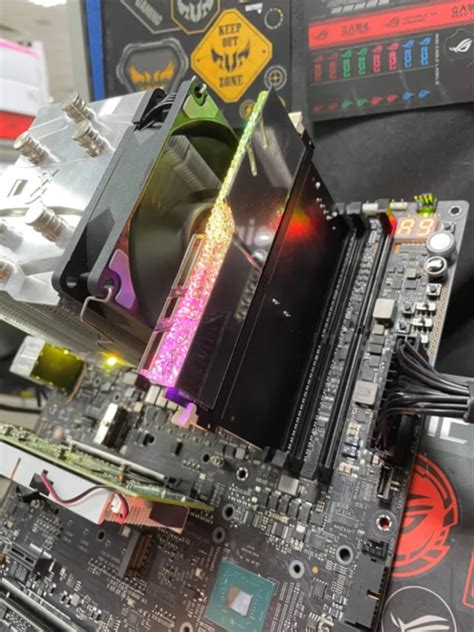 Asus Shows Off Rog Ddr5 To Ddr4 Adapter Board Working Test Unit Demoed