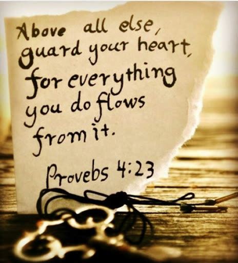 Above All Else Guard Your Heart