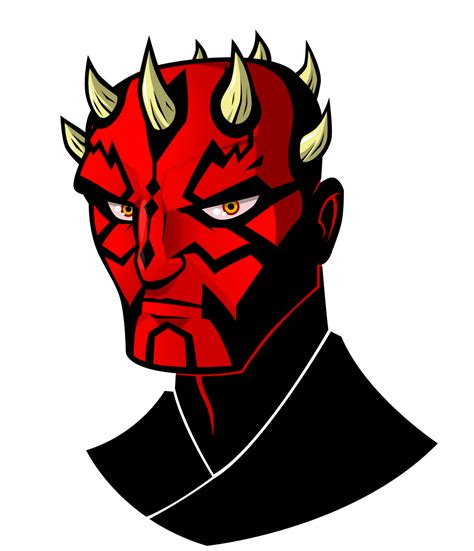 First learn how to draw darth maul's head shape. Darth Maul by payno0 on DeviantArt