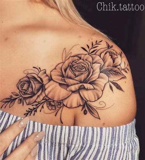 They are beautiful, timeless, versatile and symbolic. 21 Most Beautiful Shoulder Tattoos for Women - crazyforus
