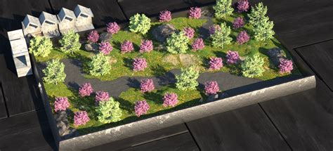 3d Miniature Landscape Model Turbosquid 1636516