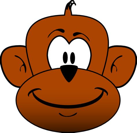 Happy Monkey Clip Art At Vector Clip Art Online Royalty