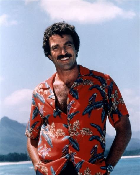 Tom Selleck Was TV S Hawaiian Shirted Moustache Wearer Of The S As Magnum PI Tom Selleck Ural