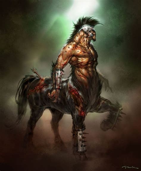Criaturas De La Mitologia Griega Mythical Creatures Centaur God Of War
