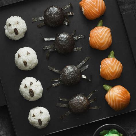 Japans kontakt med sverige sträcker sig tillbaka till japans period av isolering. Hemgjord sushi till halloween | Coop | Recept | Sushi ...