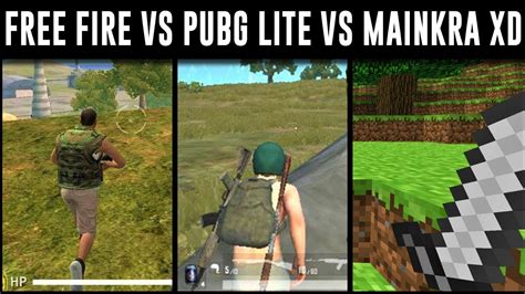 On the pubg battle royale mode, a maximum of 100 players joins the battle of survival. Free Fire vs Pubg Mobile LITE vs Mainkra *Pelea de inva ...