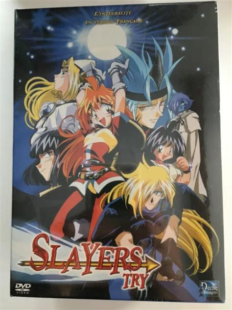 Coffret 5 Dvd Slayers Try Edition Vf Manga Anime Japonais Eur 604