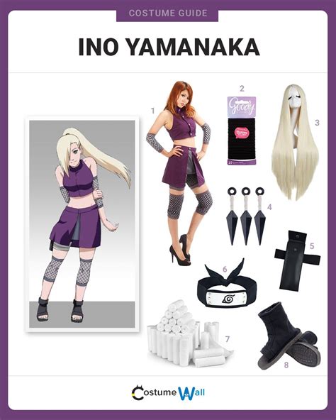 Join Team Asuma Dressed As Ino Yamanaka From The Manga And Anime Series