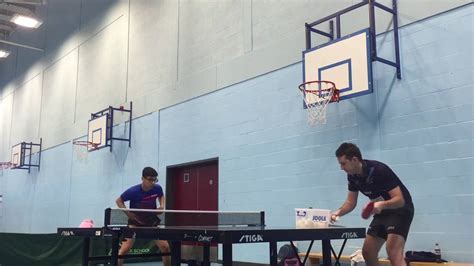 Training With Head Coach At North Ayrshire Table Tennis Club Christopher Main Youtube