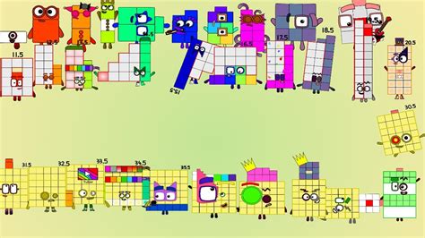 Numberblocks Band Halves 05 To 555 And Film So I Need Pentedecimal 77