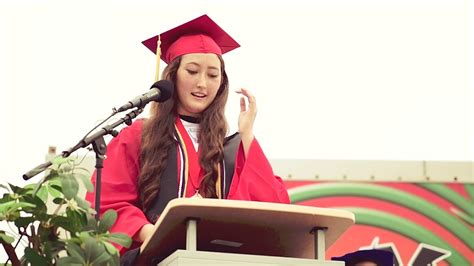 2020 Valedictorian Graduation Speech Youtube