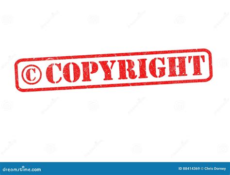 Copyright Stock Illustration Illustration Of License 88414369