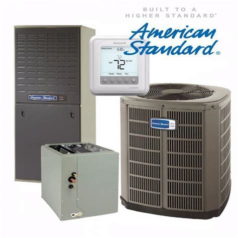 American Standard 25 Ton Silver 14 Seer With Gas Heat Tiger Air