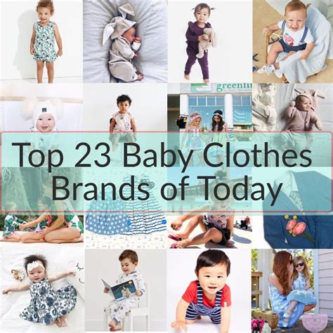 It's been a staple kids' apparel label for decades. Top 23 Stylish Baby Clothes Brands Of Today | Baby clothes ...