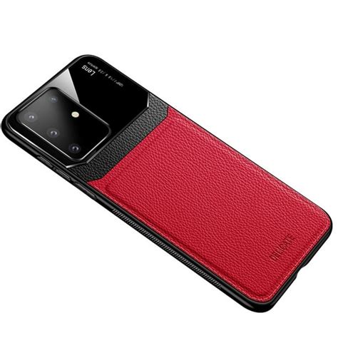 Dteck Slim Fit Case For Samsung Galaxy S20 Ultra Slim Faux Leather