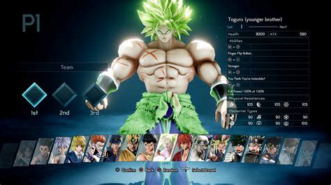 Jump Force Broly Full Power Dragon Ball Super Gameplay Mods Youtube