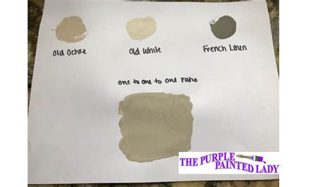 Frenche furniture paint april 29, 2016 · # frenchefactfriday : Creating "Greige" Colors using Chalk Paint® by Annie Sloan | The Purple Painted Lady