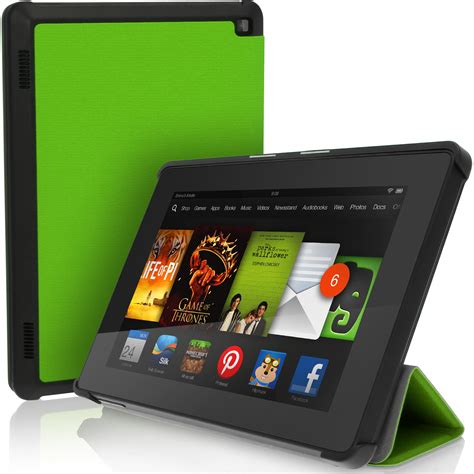 Pu Leather Skin Smart Cover For Amazon Kindle Fire Hd 7 2014 4th Gen