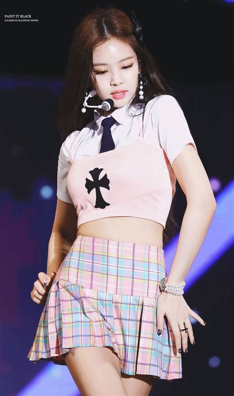 Jennie Kim Black Pink Jennie Kpop Outfits Kpop