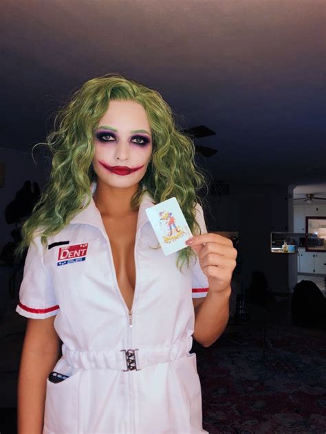 The Joker Makeup Joker Makeup Joker Halloween Costume Joker Halloween
