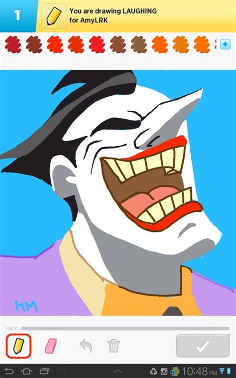 Is my so version emoji h. Laughing Drawings - How to Draw Laughing in Draw Something ...