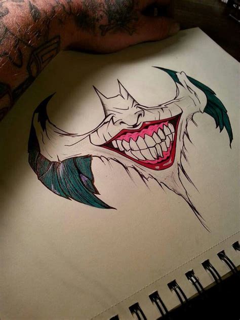 Awesome Fan Art Joker Drawings Dark Art Drawings Pencil Art Drawings
