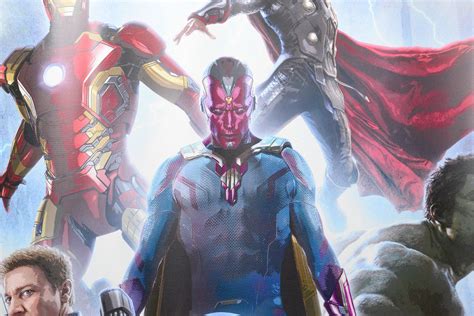 Paul bettany recalled how avengers: New Avengers: Age of Ultron Artwork Featuring The Vision | Collider