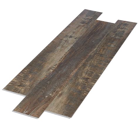 It has the tumbled and filled look of real stone in warm earthy tones and has pattern details that bring realism and interest. EASY STREET PLUS Vinyl Floor Tiles with Pads - 6" x 48" - 8/Box FVESPRDRIB | RONA