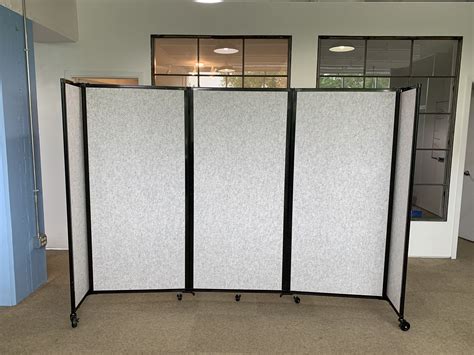 Room Dividers Freestanding Office Dividers Versare Room Divider 360 Portable Wall Partition 19 6
